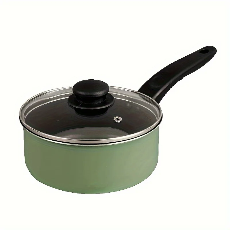 7-piece 7-Piece Green Aluminum Non-Stick Cookware Set: Lightweight & Dishwasher Safe for All Skill Levels