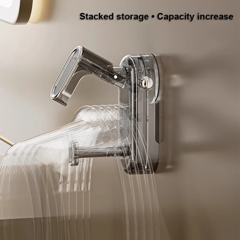Bathroom Storage Hooks Suction Cups Basin Hooks Wall Mounted Non Perforated Multifunctional Storage Shelves Home Storage