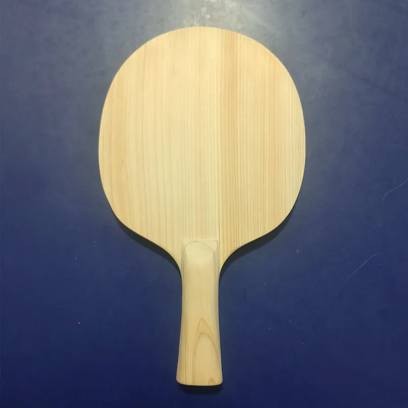Single Ply Hinoki Solid Wood Table Tennis Blade 8mm Ping Pong Blade  FL CS Soft Elastic for Loopdriving Players view 6