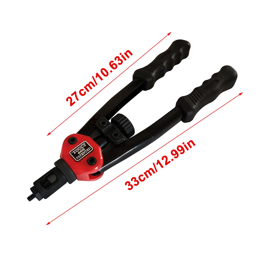 ALLSOME BT-605 pistole per dadi rivettatrice strumento per rivetti automatici 12 \