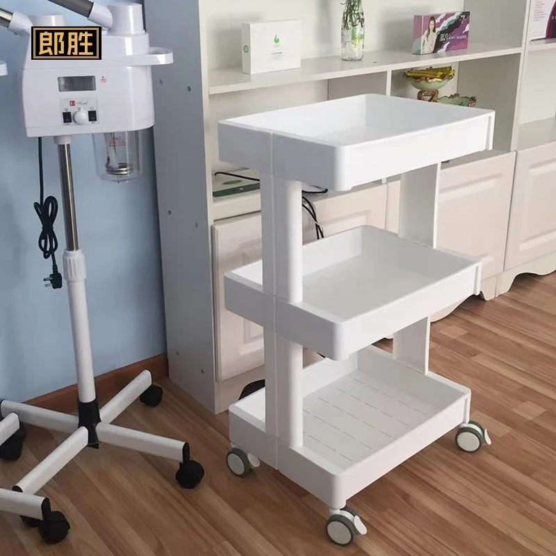 Tattoo Spa Cart Manicure Barber Station Beauty Salon Equipment Elegant carrito auxiliares para lashistas Hairdresser Rolling