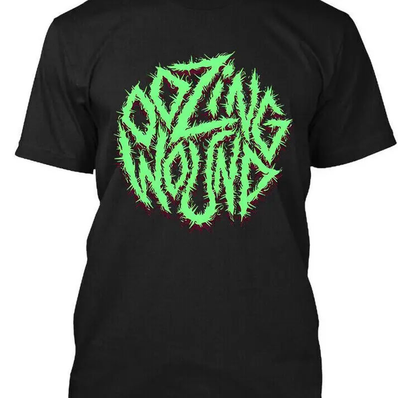 

New Oozing Wound American Heavy Music Group Logo T Shirt S 5Xl