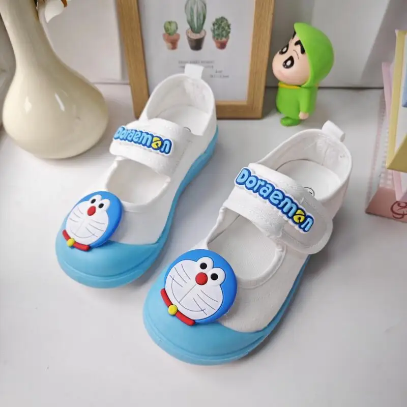 

Cute Children's Baotou Casual Shoes Girls' Cartoon Board Shoes Soft Soled Beach Shoes Comfortable Canvas Shoes Lightweights ﻿