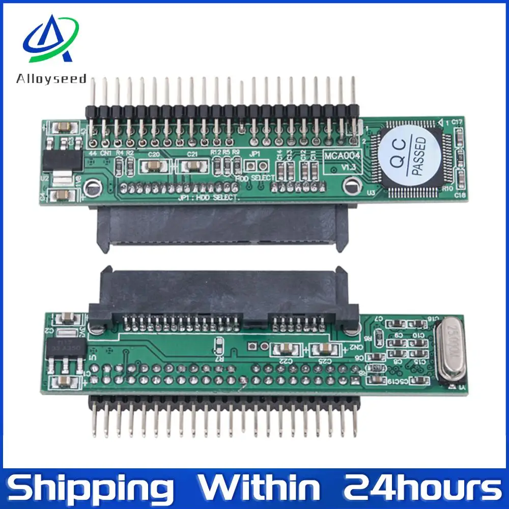 محول القرص الصلب JM20330 رقاقة 2.5in SATA إلى IDE بطاقة محول القرص الصلب 150 ميجابايت/ثانية دعم مبادلة ساخنة ATA 66/100/133