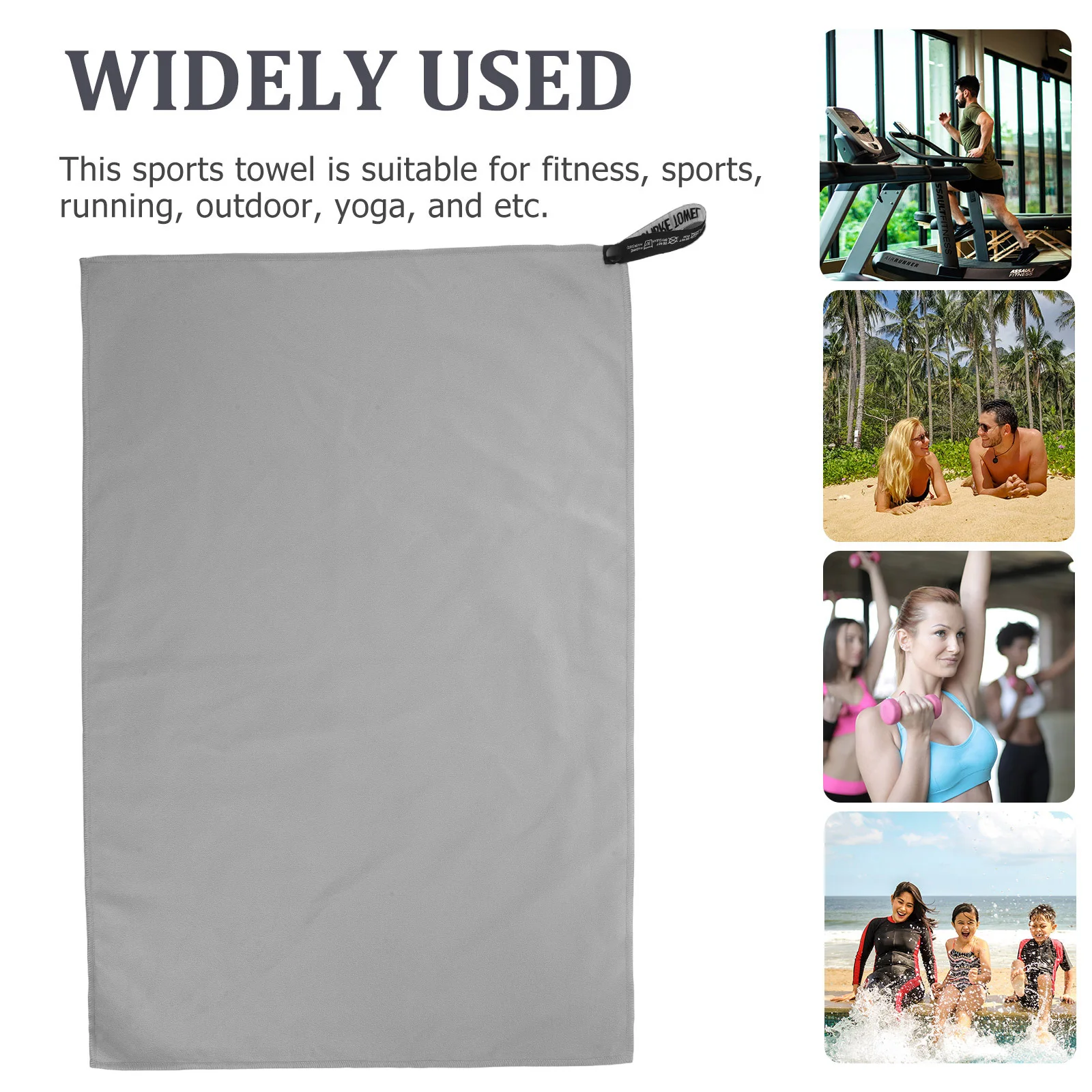 ستوكات منشفة رياضية سريعة الجفاف فائقة النعومة على الوجهين اللياقة البدنية اليوغا التنزه التخييم التجفيف السريع منشفة امتصاص العرق #6