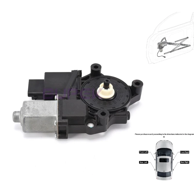

BUPEK Front Right Passenger Side Power Window Motor for 2013-2019 Kia Ceed Electric Glass Regulator High Quality 82460A2010