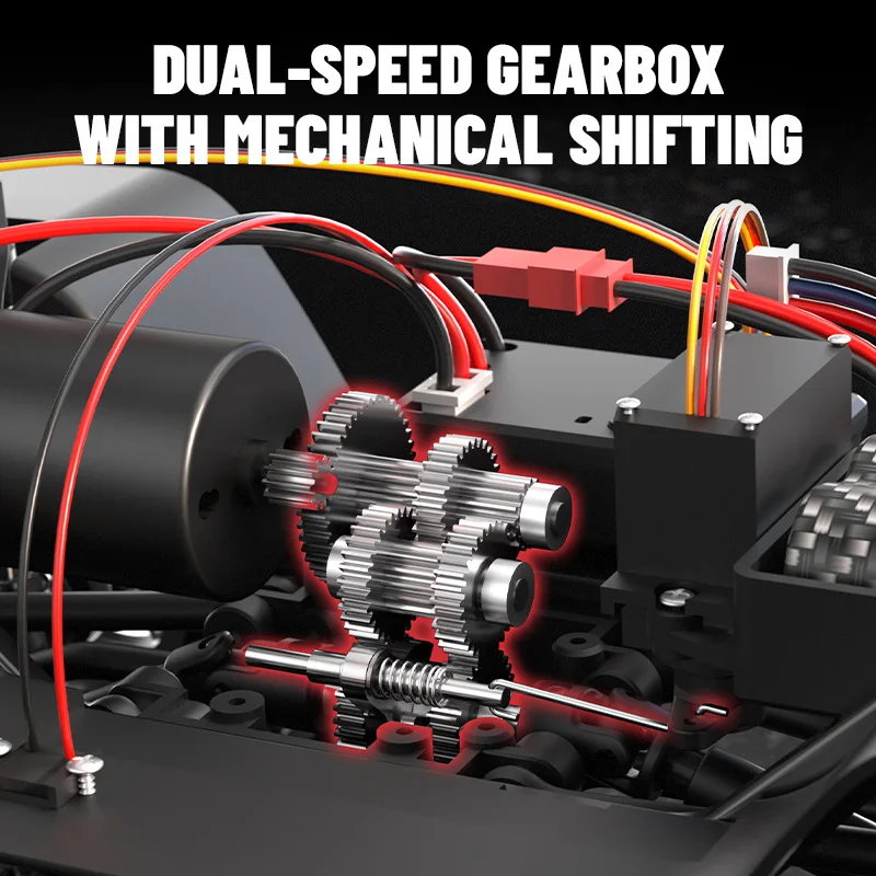 JJRC 1:18 مقياس رانجلر تسلق RC مركبة مع ممتص الصدمات الهيدروليكي متعدد التضاريس قابل للتعديل سرعة 4WD سيارات لعبة على الطرق الوعرة