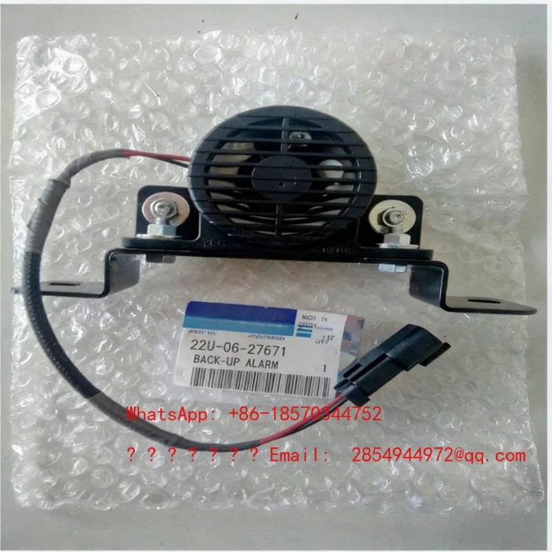Mechanical Parts WA380Z-6 Reverse Alarm 22U-06-27671 Excavator Parts