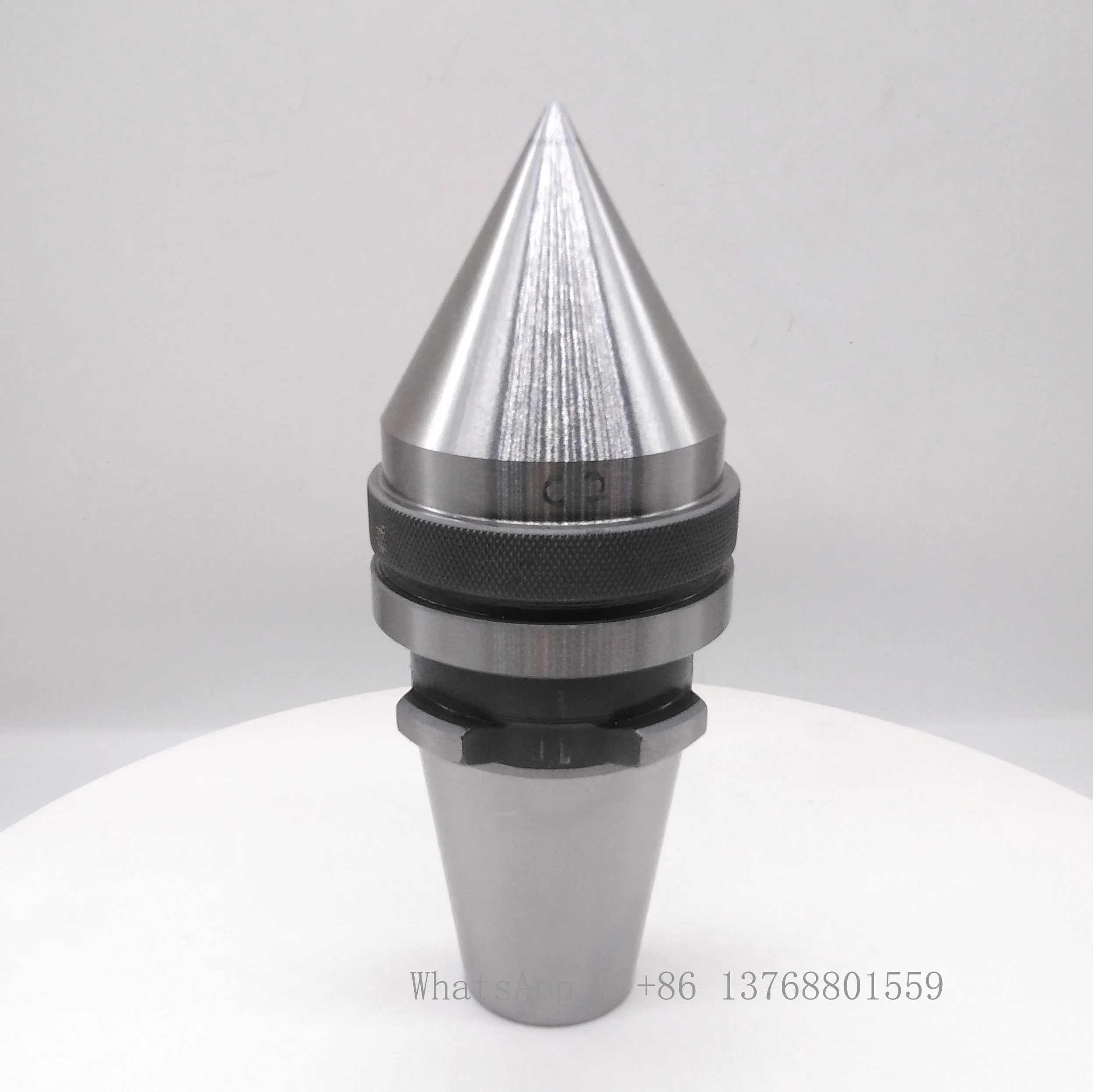 เครื่องมือกล 7:24 Taper Alloy Dead Center Top Tip เครื่องกลึง CNC Milling Tool, วัสดุโลหะผสมแข็ง