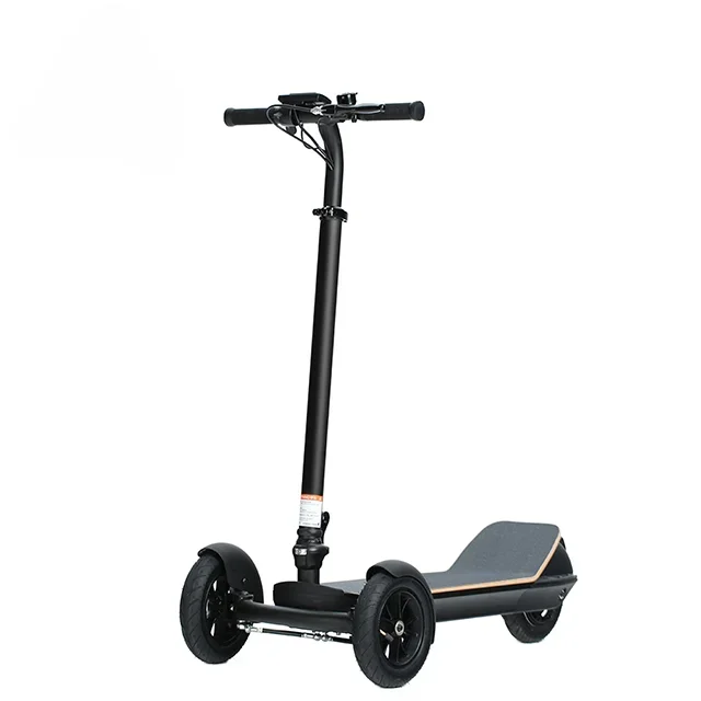 Patente posmoderno 450w 48v Trotinette Electrique adulto monopatín plegable Scuter de movilidad Scooter eléctrico 3 ruedas