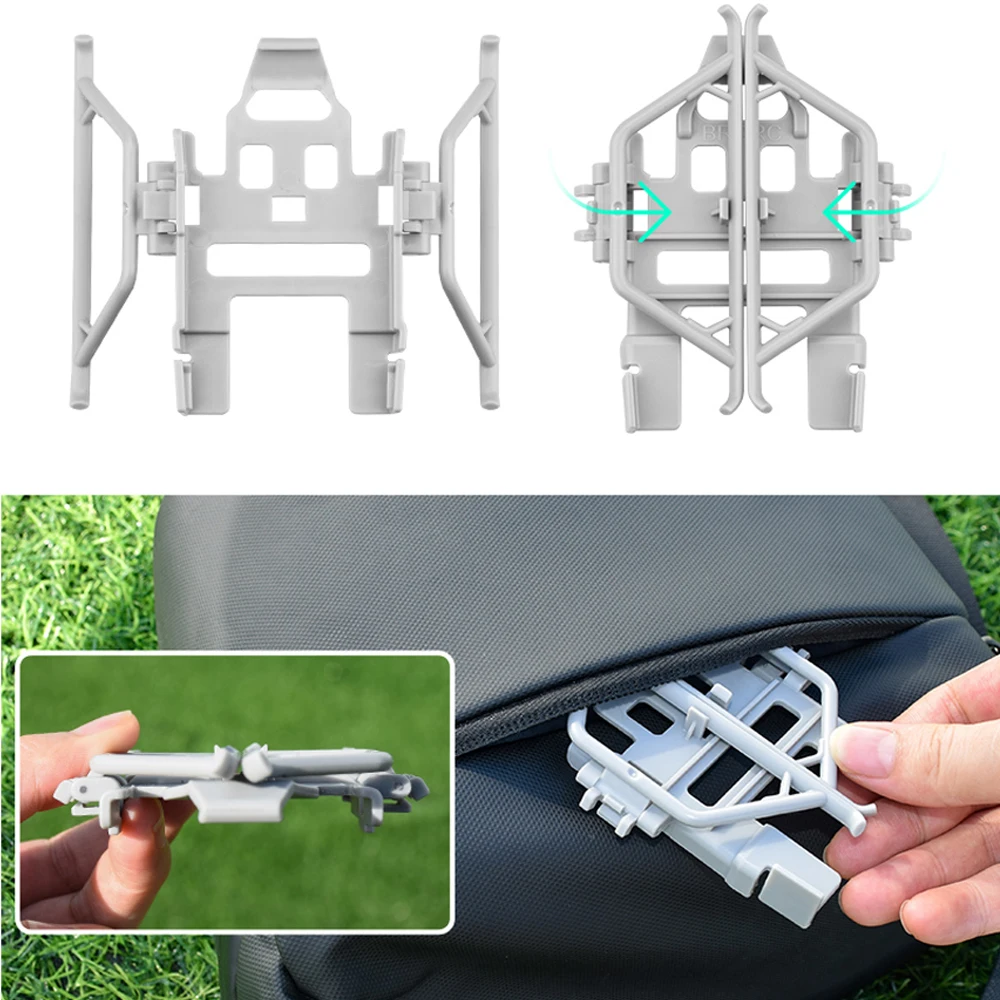 BRDRC Landing Gear for DJI MINI 3 PRO Drone Foldable Height Extender Quick Release Long Leg Foot Protector for Drone Accessory
