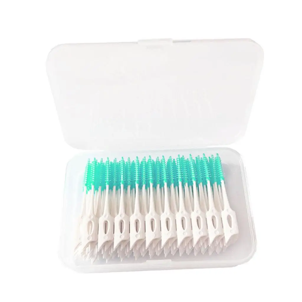 160 Packs of Disposable Interdental Brush, Toothpick, Cleaners