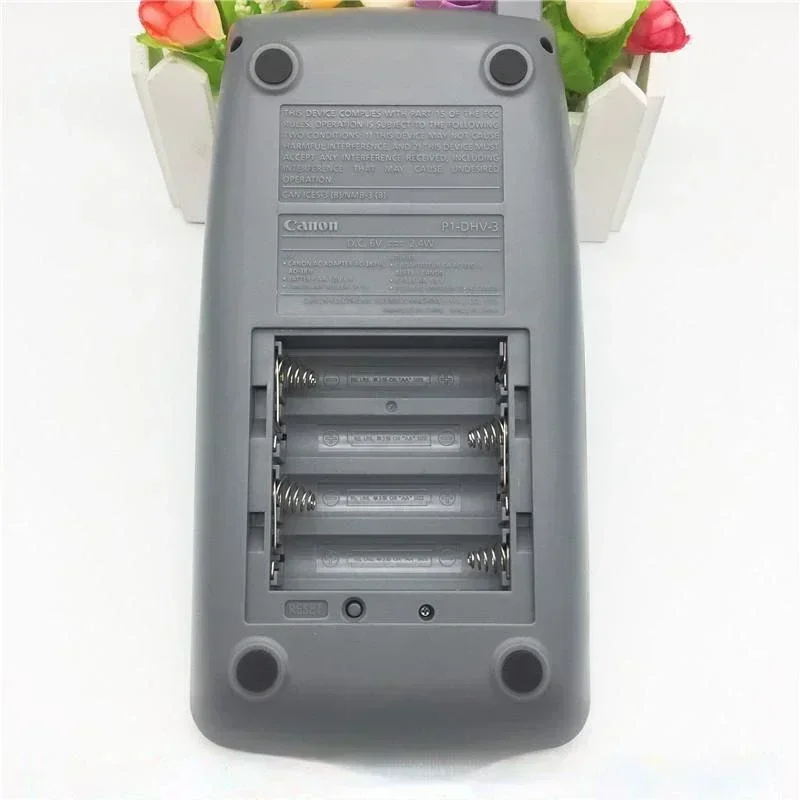 Small Desktop Printing Calculator Monochrome Printing Calculator P1 Printing Calculator Battery Dc Dual Purpose Office Supplies