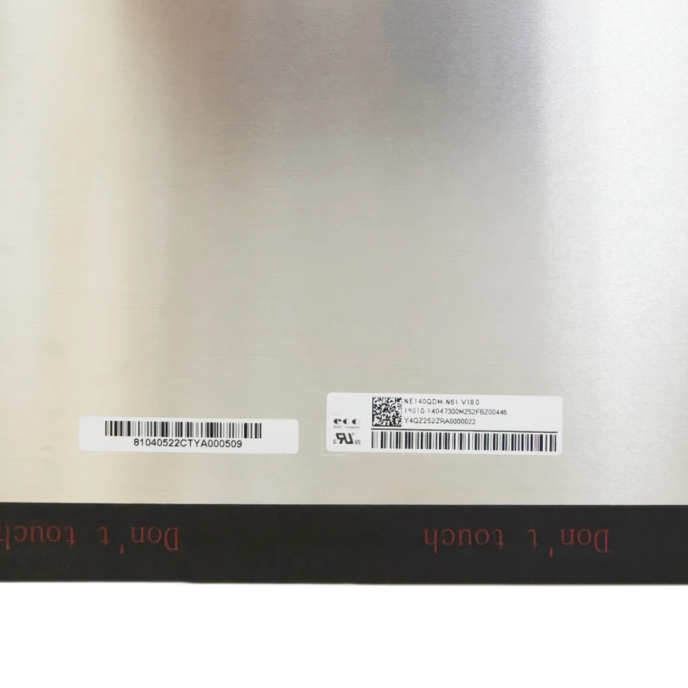 

NE140QDM-N61 V18.0 14,0-дюймовый сменный матричный ЖК-экран для ноутбука, панель дисплея IPS