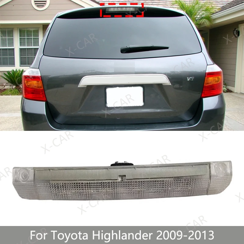 

Car Rear High Mount Third Brake Lamp 3Rd Stop Warning Light For Toyota Highlander 2009 2010 2011 2012 2013