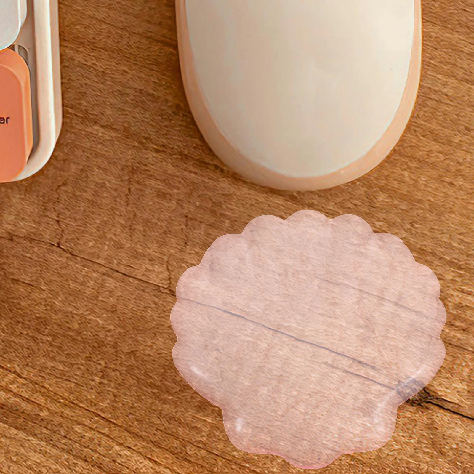 

Mouse Pad Rest Shell Wrist Support Ergonomic Pink Cushion Silicone Laptop Computer