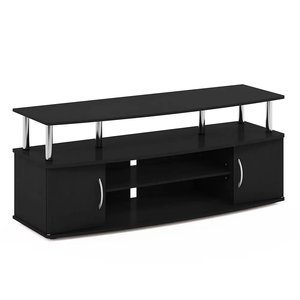 

Jaya Large Entertainment Stand For Tv Up To 55 H, Americano/Chrome