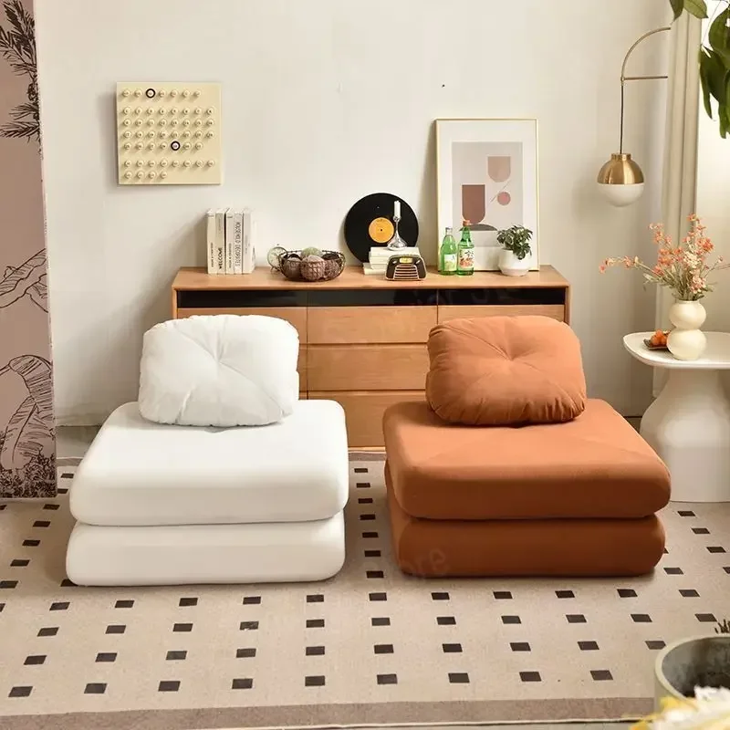 Sofa bed Small apartment dual-purpose bedroom Multifunctional dual-purpose fabric sofa Single foldable sofa bed