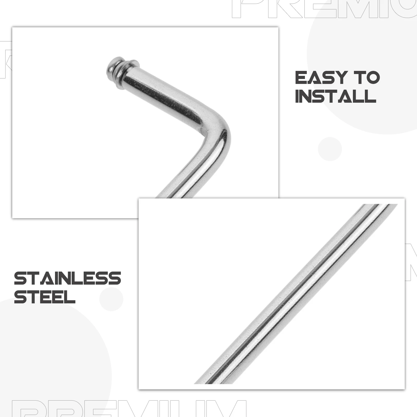 

Buffet Food Holder Handle Server Dish Handle Stainless Steel Solid Wire Grip Self-Service Dining Pan Serving Utensil