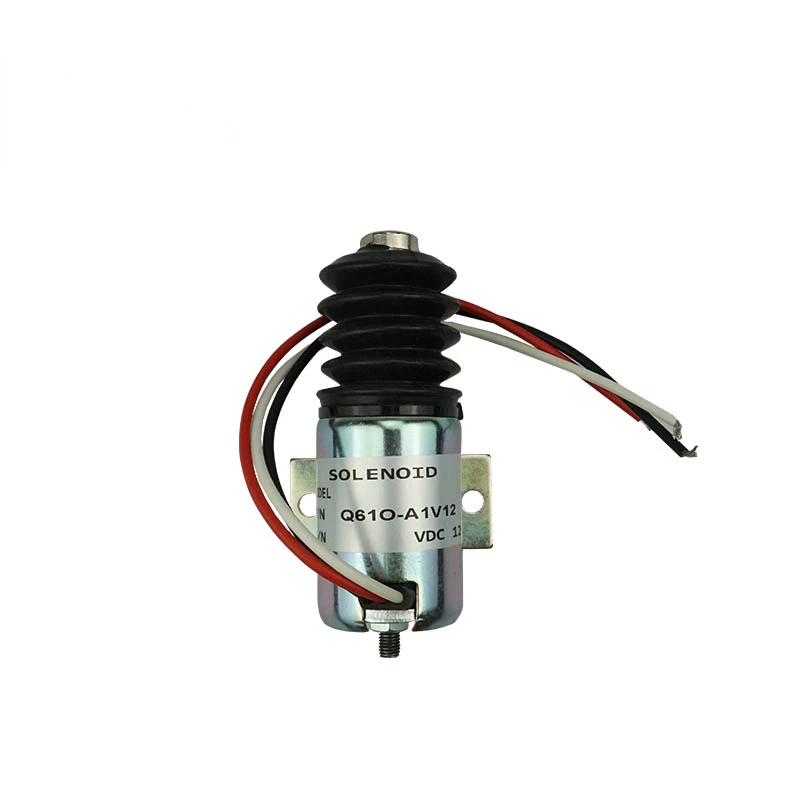 Q610-A1V12 Shutoff Solenoid 12V for Trombetta Compressors Tractors Mowers