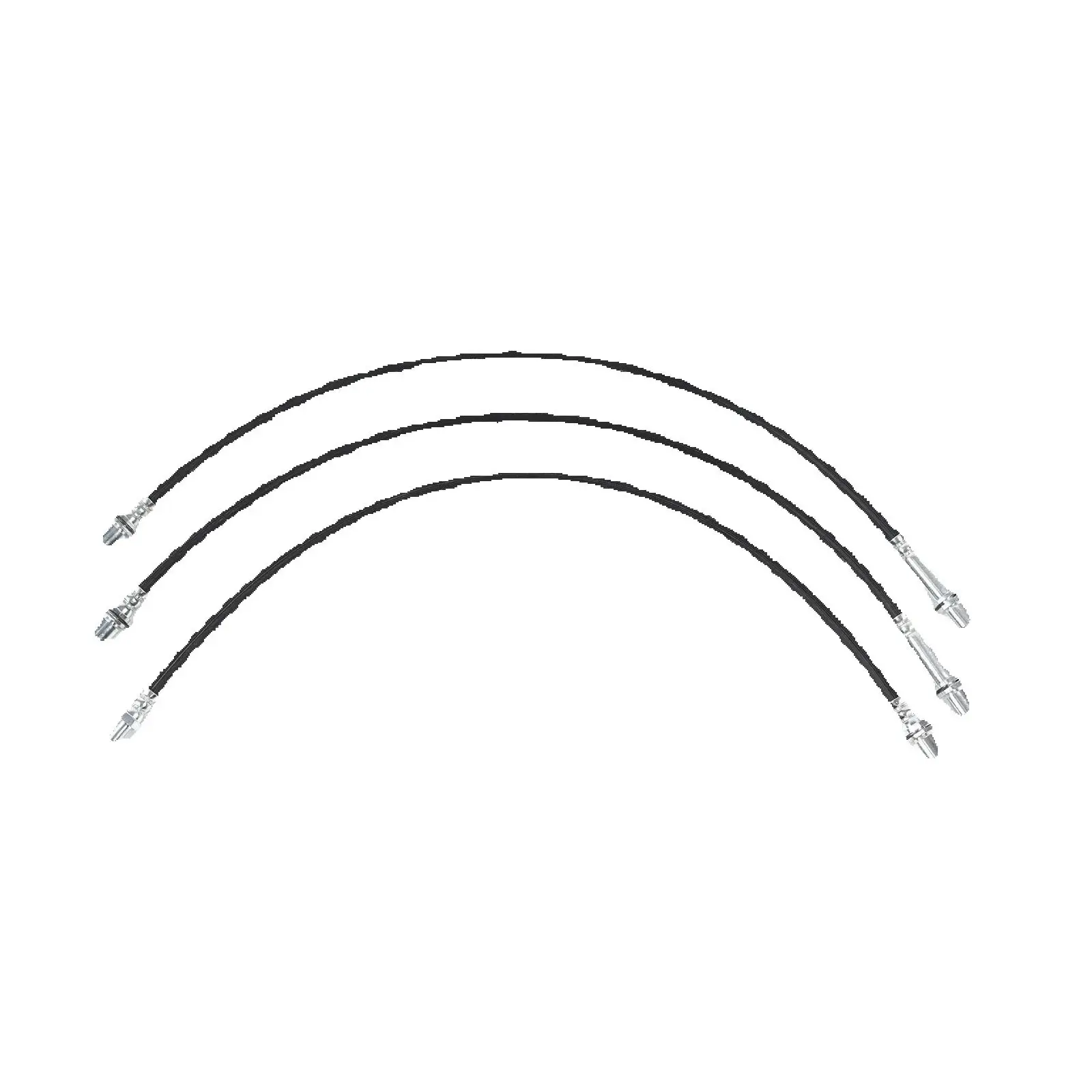 

3PCS Extended Brake Line Hose Kit FOR Hilux LN106 LN46 LN60 LN65 RN105 YN65 YN67 SP001