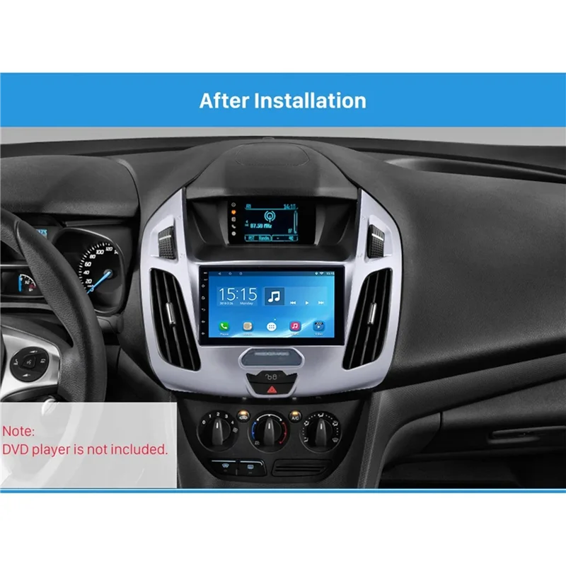 

Car Fascia Radio Panel Car Dash Kit Install Facia Console Bezel For FORD Transit Tourneo Connect 2014-2017