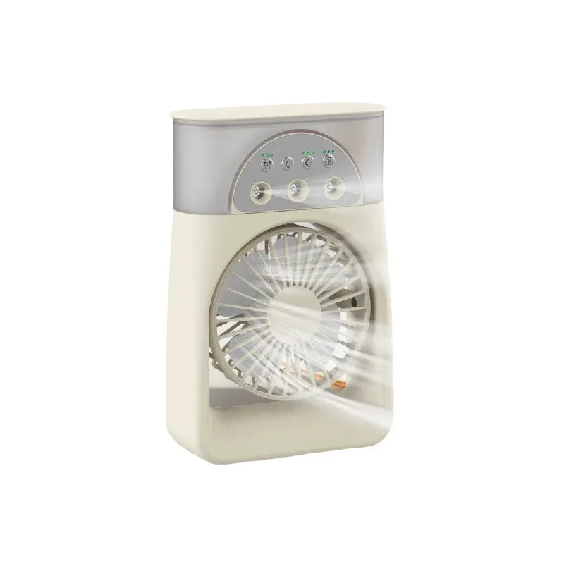 Spray refrigeration small fan, plus ice cube air conditioner fan, air cooler