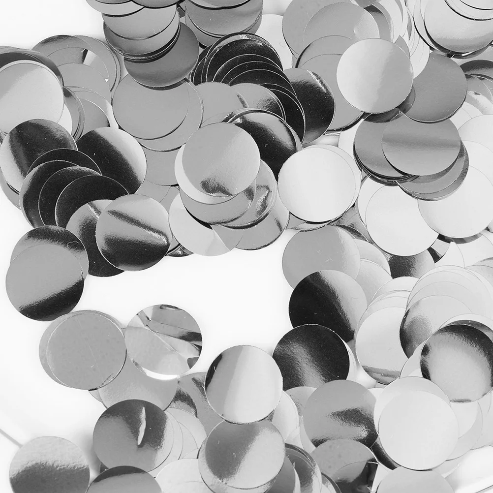 

1 Pack 40G Round Sequin Confetti Aluminium Foil Scatters Table Decor Balloon Filler Party Supplies For Birthday Wedding