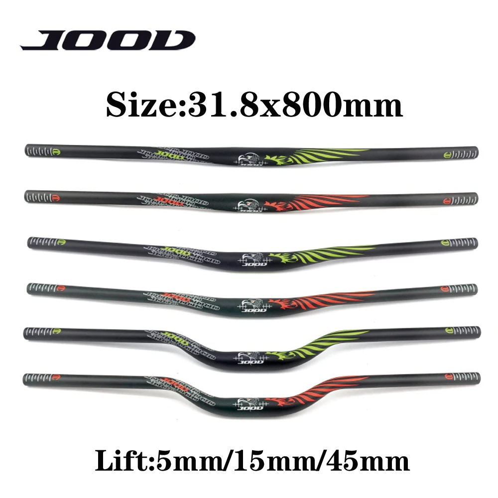 800MM rower MTB w kształcie jaskółki kierownica, kierownica ze stopu aluminium XC/AM Off-Road Downhill, BMX górska droga części rowerowe