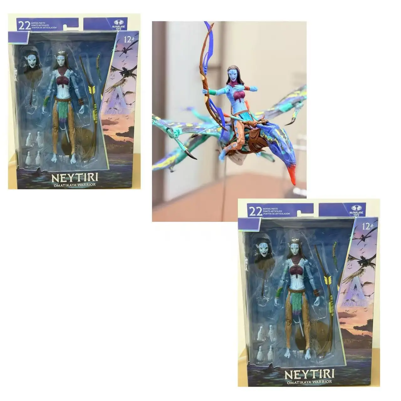 

Original Avatar Movie Collectible Jake Sully Neytiri Colonel Miles Quaritch Anime Boys Gifts Original Box Popular Character