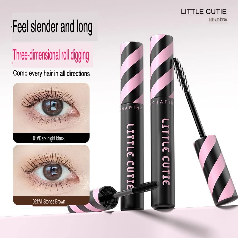 

Brown Mascara Is A Waterproof, Sweat-proof, Long-lasting, Non-staining, Thickening, Curling And Shaping Base Cream
