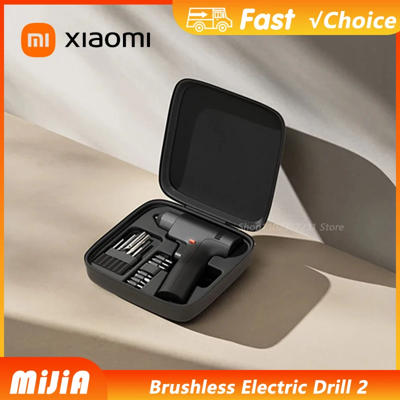 

Xiaomi Mijia Brushless Electric Drill 2 Smart Home Power Tool Type-C Rechargeable Multi-functional Cordless Drill Screwdrive CN