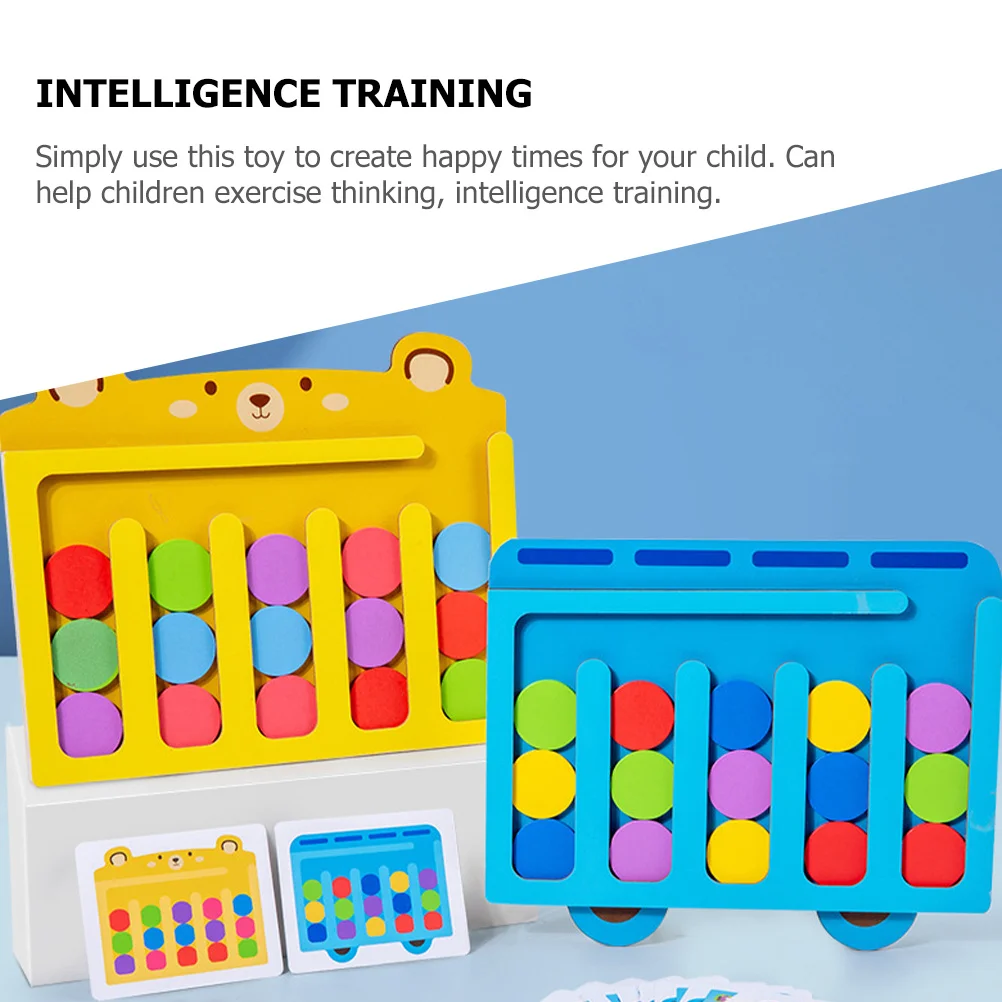 1Set Sortierbrett aus Holz, pädagogisches Matching-Spiel für Kleinkinder, Farbformerkennung, Vorschule, Denken, Entwicklung, Lernen