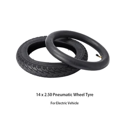 wheel tire 14x2.50 64-254 tyre inner tube fits for 14 Inch Electric bicycle electric vehicle wheel 14*2.50 outer tyre