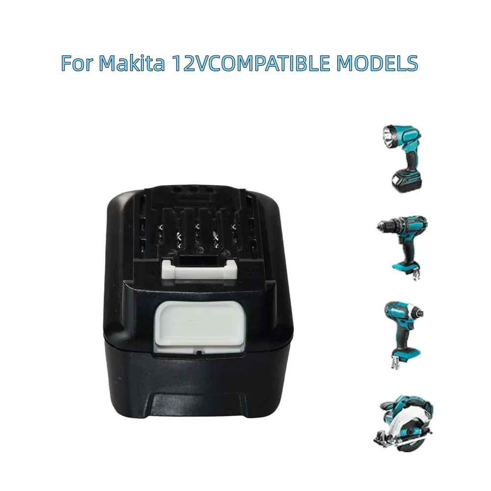 Bateria de iões de lítio de substituição para Makita, Ferramentas, 12V, Max XT, BL1021B, BL1041, BL1015B, BL1020B, 6000mAh, BL1041B