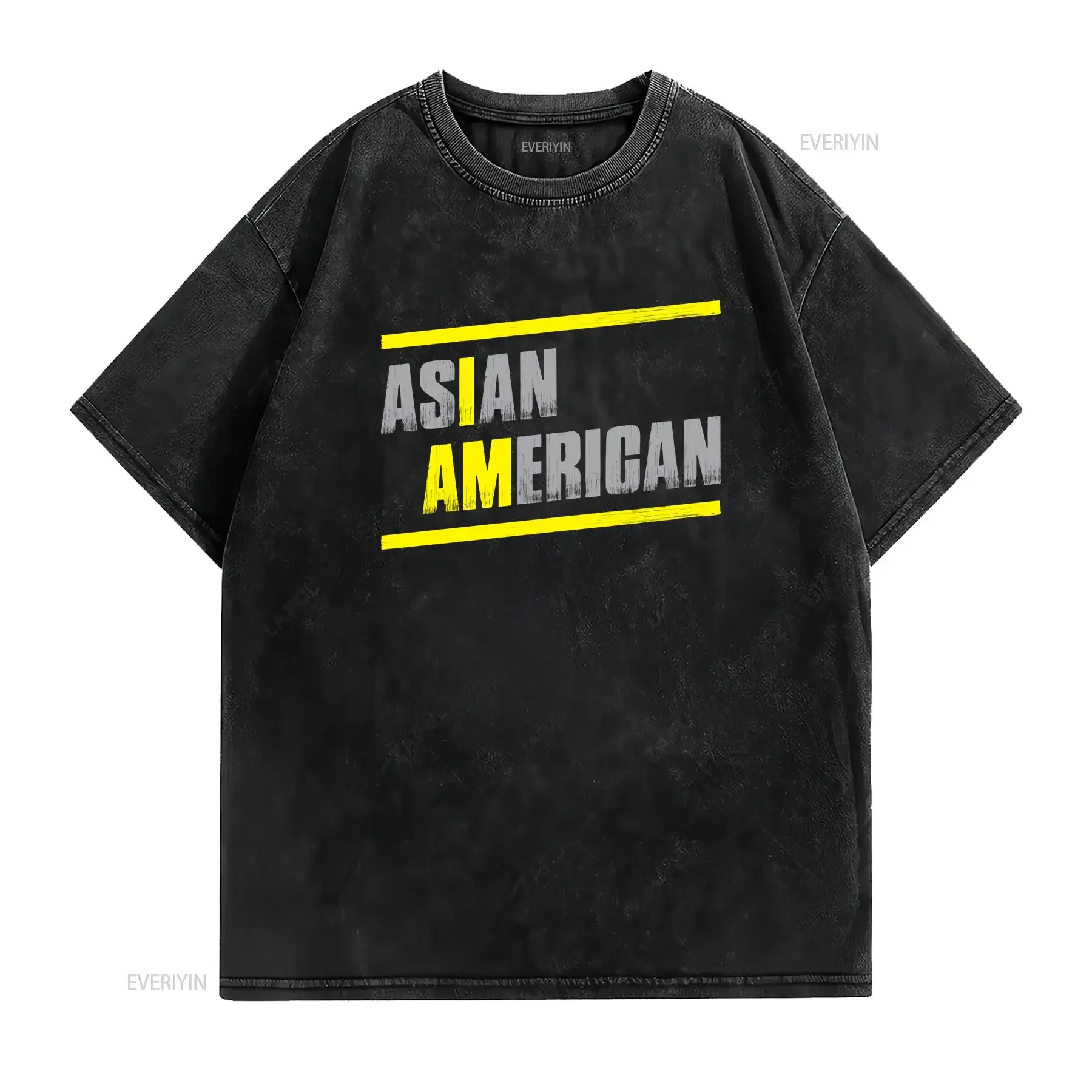 American And Asian Raised In States Best Proud Heritage T Shirt Country Pride Stylish Fashion SweaT  vintage Washed Versatile