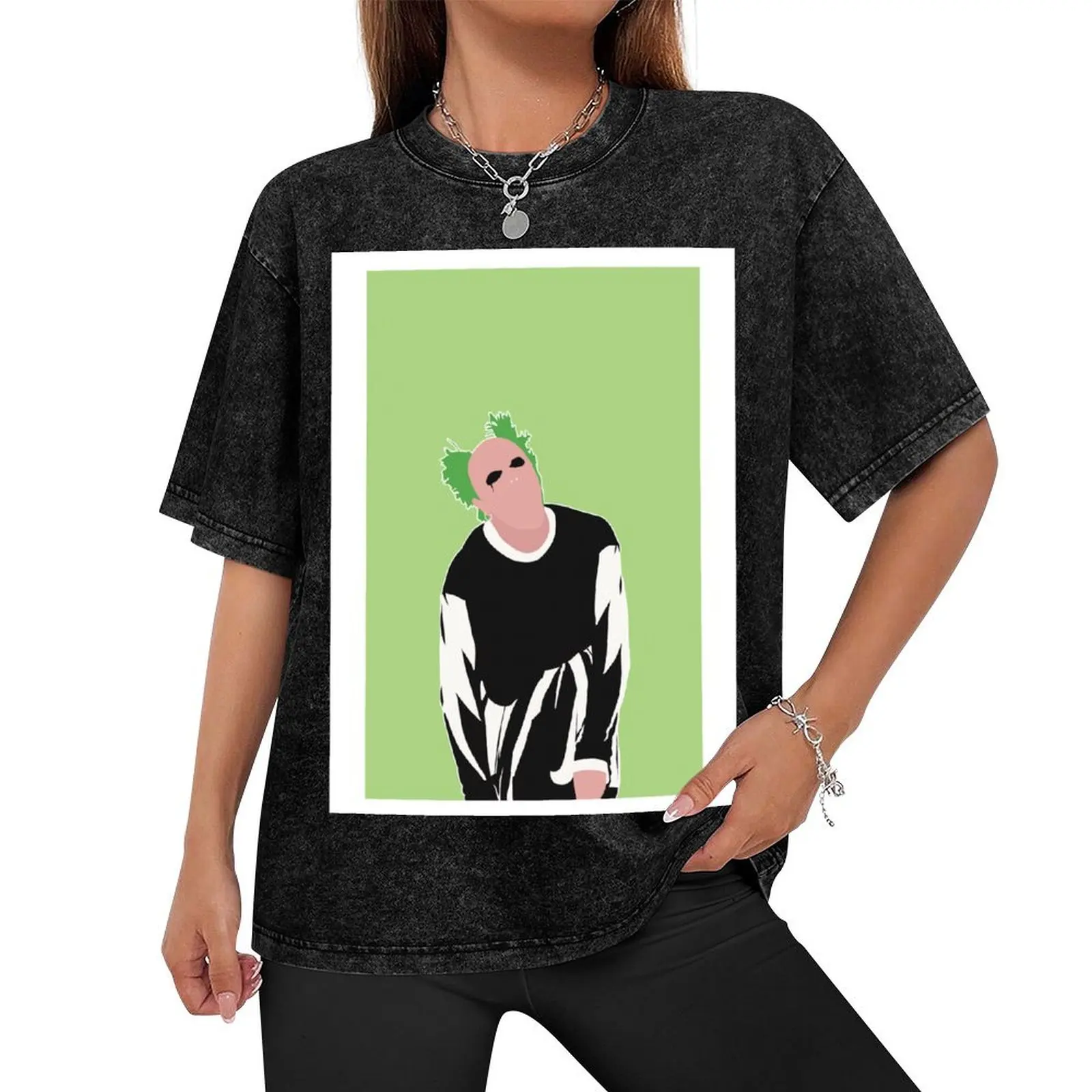 Keith Flint T-Shirt graphics vintage anime shirt tee shirts for men