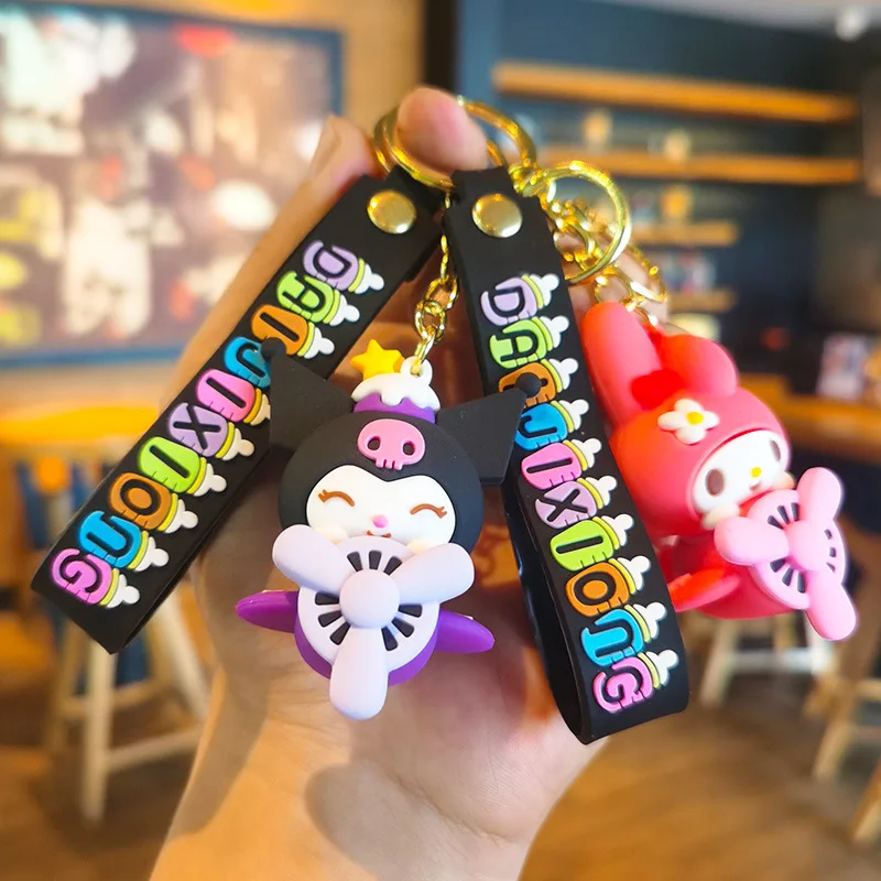

Bottle Spaceship Style Sanrio Keychain Kurumi Melody Kawaii Cute Personalized Gifts Y2k Fashion Toys Anime Cartoon Frind