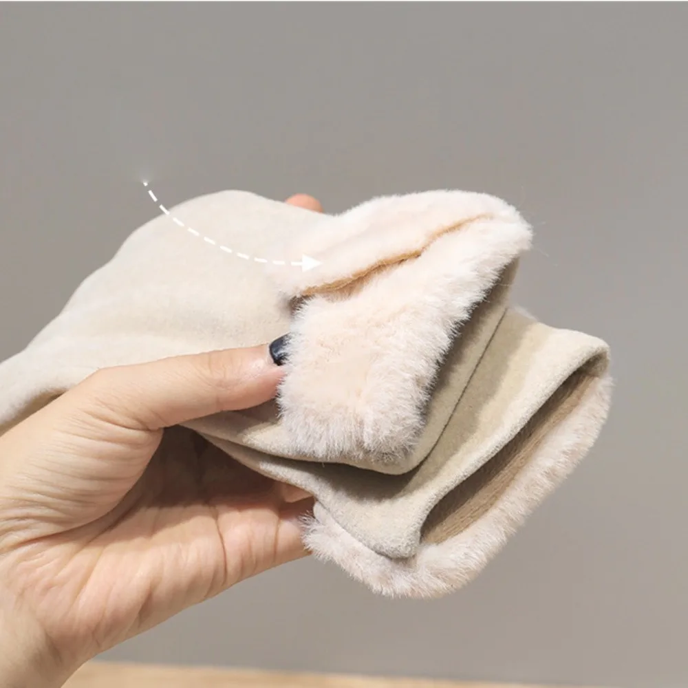 2024 Touchable Screen Winter Gloves Warm Full Finger Driving Mittens Touch Screen Gloves Women Men