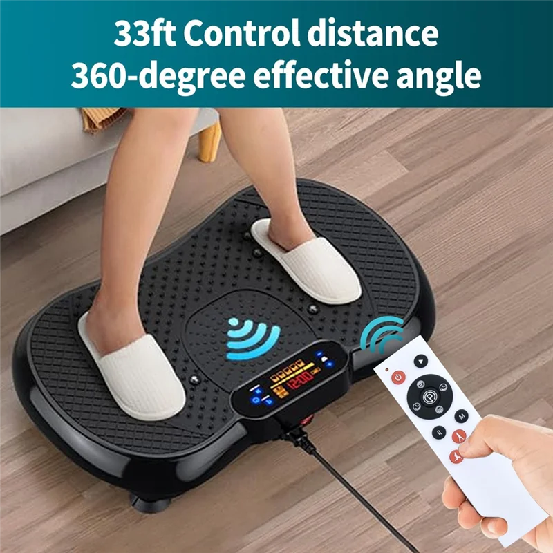 ABVO-Replacement Remote Control Universal For Vibration Plate Exercise Machine- Works For Dailylife/PHAGATT/FELERDUN/HOTWAVE/Sof