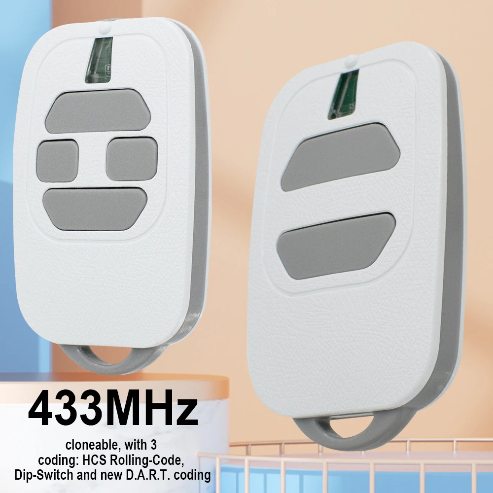 Clone DEA GTI2M GTI4M Garage Door Remote Control 433MHz Gate Opener