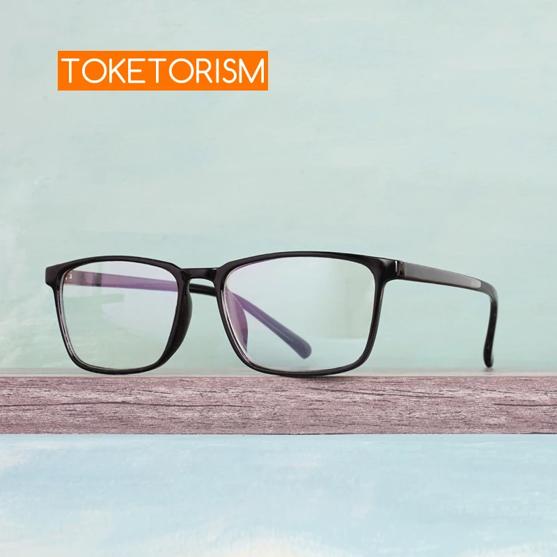 

Toketorism Lightweight Rectangle Women's Glasses Prescription Frames For Myopia For Men 3042