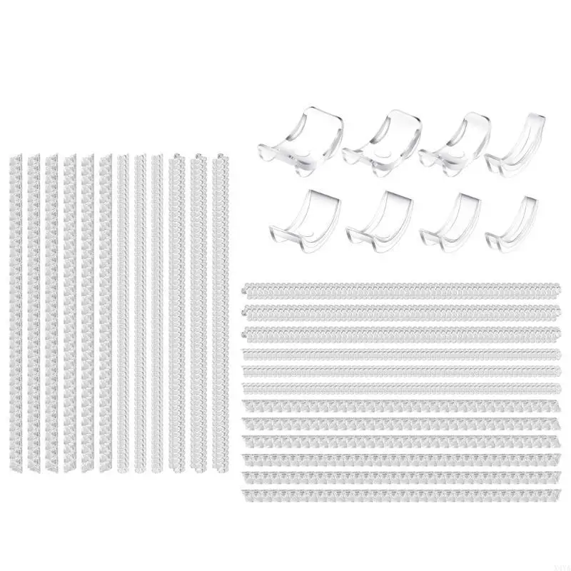 

X4YA Набор из 12/20 силиконовых подушек. Гибкие подушечки для регулировки размера. Регулируемая подушечка для колец.