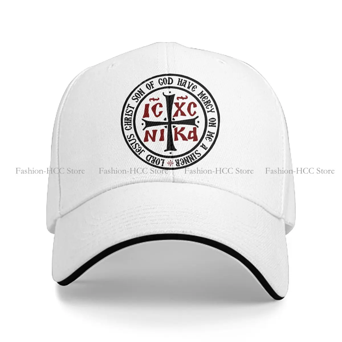 Pure Color Dad Hats Prayer Hat Sun Visor Baseball Caps Jesus God Cross Peaked Cap