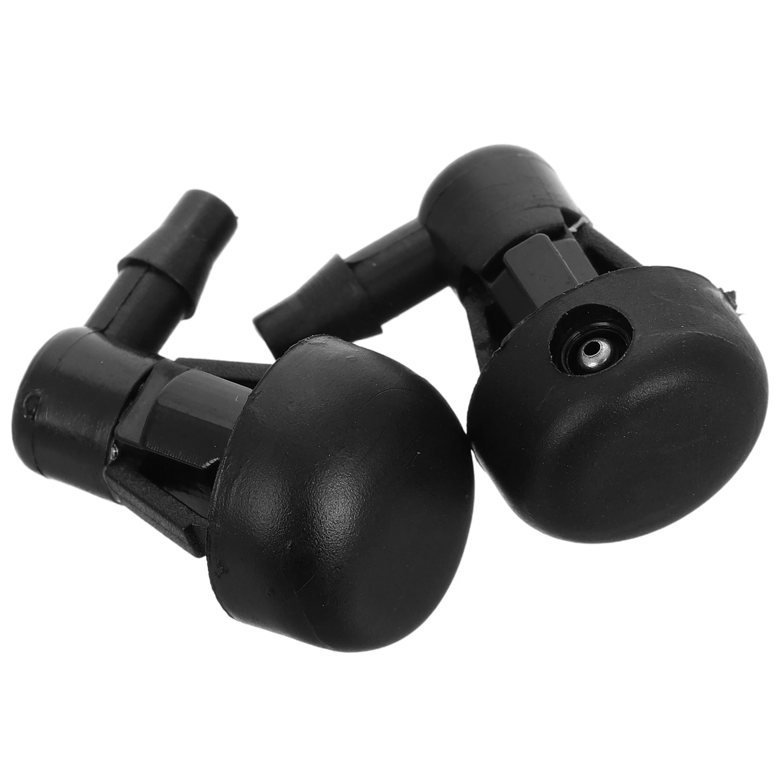 

2pcs Car Cleaning Nozzle Windshield Washer Sprayer Durable Plastic Easy Installation Compatible Models Precise Spray Pattern