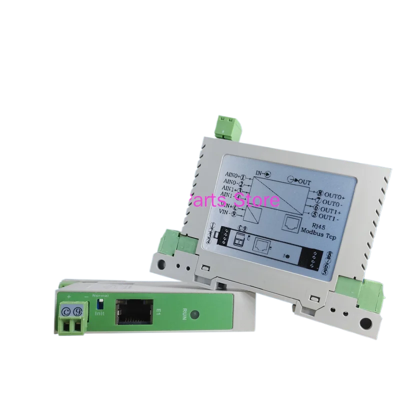 4-20mA to Ethernet Analog Quantity Acquisition Module MODBUS TCP Control Analog Quantity 0-10V Output Card