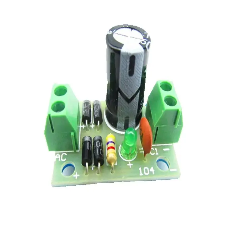 1N4007 Full Bridge Rectifier Module 1A AC to DC Conversion for Electronics