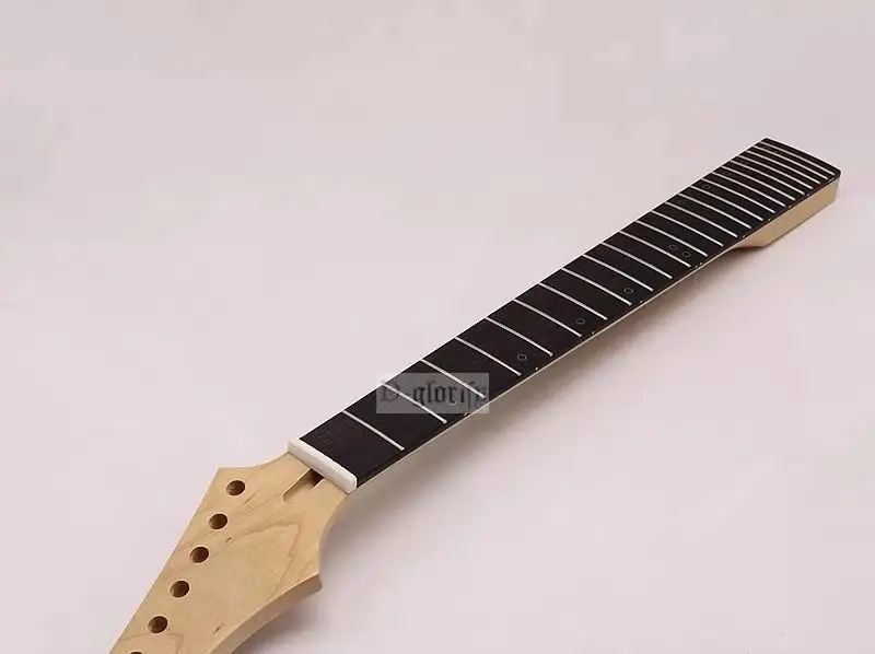 Left hand seven string guitar neck 24 pin guitar neck electric guitar T-shaped neck electric guitar DIY backhand neck maple wood