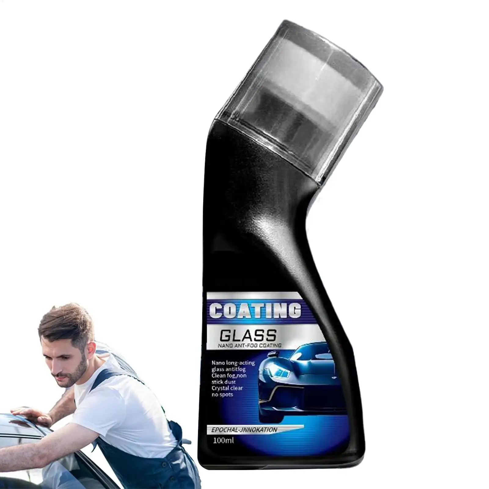 سيارة إزالة الضباب وكيل مكافحة الضباب رذاذ للسيارة 100 مللي حماية دائمة مكافحة الضباب رذاذ لزجاج زجاج السيارة الأمامي مكافحة الضباب وكيل #2