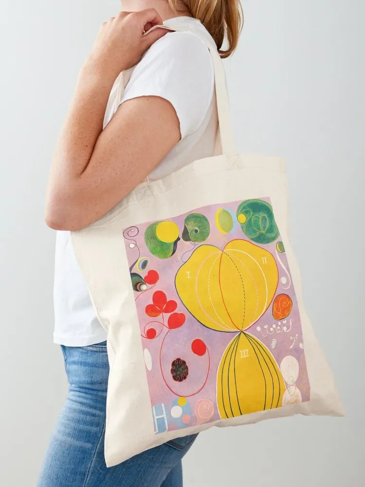 The Ten Largest No.7: Adulthood - Hilma af Klint Tote Bag shopping bag logo university shopper bag